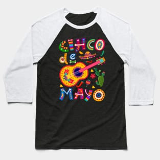 Cinco de Mayo, Fiesta Cinco de Mayo Baseball T-Shirt